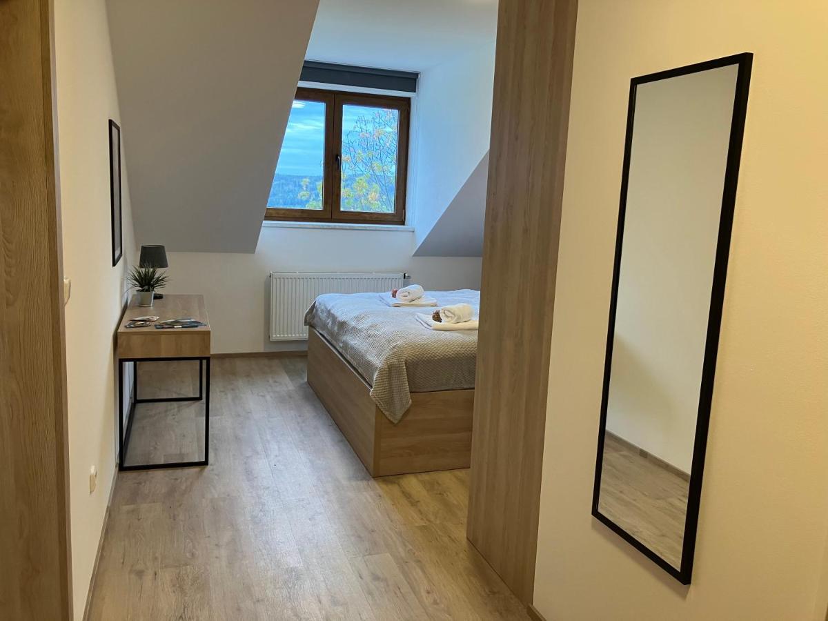 Apartman Nahore Vacov Exterior foto